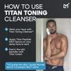 Man Labs Titan Anti-Aging Mens Face Wash  For Men, Cleanse, Hydrate, Revitalize  Gentle Exfoliating Face Cleanser  Men, Skin Care  Herbal Extracts, Ceramides, Peptides, All Skin Types  Unscented view 2