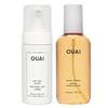OUAI Wavy Hair Bundle - Includes Air Dry Foam & Wave Spray for Perfect Beach Waves - Adds Texture, Volume & Shine to All Hair Types (2 Count, 4 Oz/6 Oz) view 1