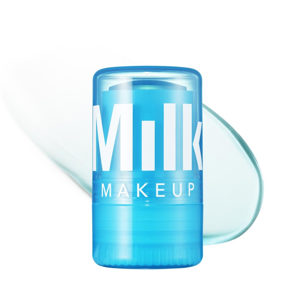 Milk Makeup Cooling Water Jelly Ice Calming Serum with Niacinamide  Reduces the Look of Puffiness + Redness for Visibly Calm Skin  Hydrating, Non-Comedogenic Serum w/Blue Light Protection  0.46 oz