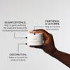 OUAI St. Barts Scalp & Body Scrub Bundle - Foaming Coconut Oil Sugar Scrub & Gentle Scalp Exfoliator Cleanses, Removes Buildup & Moisturizes Skin - Sulfate Free Body Care (2 Count, 3.4 Oz/8.8 Oz) view 3