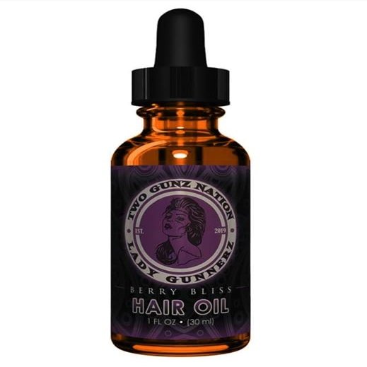 Berry Bliss First Hair Oil Scent Created For The Lady Smoothes And Softens Hair Helps Shape/Tame Unruly Hair Removes Itch Eliminates Frizziness