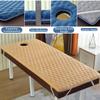 Purple,190 * 80cm,LDLCYCN Massage Table Lash Bed Mattress Topper Memory Foam Massage Bed Mattress Topper 7Cm Beauty Salon Bed Mattress with Breath Hole Massage Accessories Protective Pad view 3