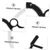 FOMIYES 4pcs Manual Straight for Men Finger for Beard Shaving Travel-friendly Design for Precise Grooming and Eyebrow Shaping view 4