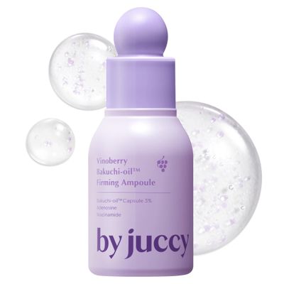 By Juccy Vinoberry Bakuchi-oil 30,000 ppm Firming AmpouleWrinkle-Softening & Texture-Perfecting | Bakuchiol, Viniferatrol, Peptides, Cica | Skin ElasticityKorean Skincare | By Juicy | 1.01 Fl.oz
