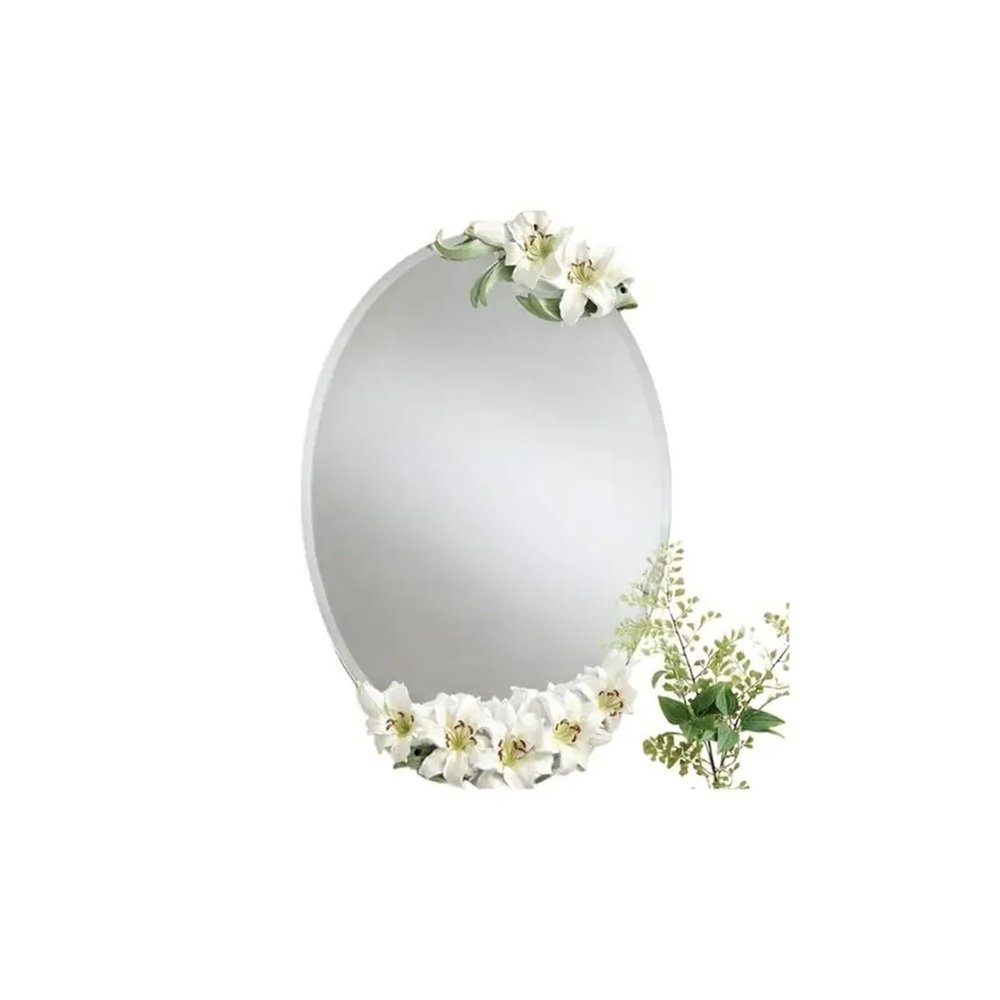 28X36 Inch White Makeup Mirror Modern - Aesthetic Shower Mirror Home Improvement,Mirrors