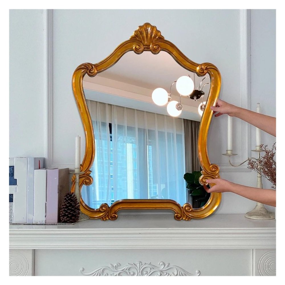 28X36 Inch Shower Mirrors Display Hairdressing Safety Design Mirror Framed Modern Bathroom Mirror,Mirrors