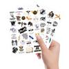 101PCS Dragon Temporary Tattoo Stickers, Dragon Decoration Sticker Gifts Book Lover Gifts for Fans Women Men Gifts view 1