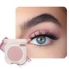 BestLand Ultra-Fine Pressed Pigment Eyeshadow  Lightweight, Highly Blendable Formula Monochrome Eye Shadow, 12 Rich Matte/Shimmer Shades for Older Women Makeup, Vegan & Cruelty-Free (#02 Half Pink) view 1