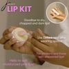 Moona Jolie Lip Kit | Hydrating Lip Cream & Organic Exfoliating Scrub - Nourish, Protect, Balances Hue and Revitalize Lips with Vitamin C, Kojic Acid, and Jojoba Oil view 2