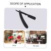 FOMIYES Trimming Razor Holder for Beard Grooming Durable Easy Blade Replacement Practical Design for Men s Shaving Needs view 3