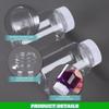 100 ml Transparent Plastic Bottle with Sealing lid for Travel, Cosmetics, Liquid Storage (100pcs Pack), Clear, Modern view 3