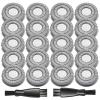 20PCS Pitbull Shaver Replacement Blade for Skull Shaver Replacement Heads, Skull Shaver Replacement Blades for Pitbull Gold Replacement Blades, Pitbull Skull Shaver Replacement Blade, Bald Man Gifts view 1