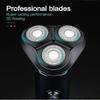 Electric Razor for Men, Electric Shaver Rotary 3D Floating Razor Waterproof Shaver Men's Razor Professional Beard Trimmer USB Rechargeable view 3