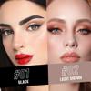 5 Pcs Ultimate Eyebrow Retractable Definer Pencils,Dual-Sided Natural Soft Textured Eyebrow Pencil, for Daily Look Eyebrow Makeup,Brow Brush,Fine Tip (2*Black+3*Light Brown) view 2