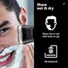 Electric Razor for Men, Electric Shaver Waterproof Fast Charging Men's Shaver Rechargeable Electric Razor Beard Trimmer Shaving Machine view 3