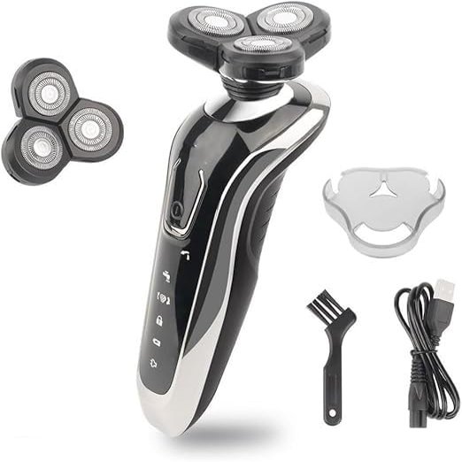 Electric Razor for Men, Shaver for Men Electric Shaver Powerful Beard Shaving Machine Electric Razor Rechargeable Waterproof