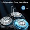 Electric Razor for Men, Shaver for Men Electric Shaver Powerful Beard Shaving Machine Electric Razor Rechargeable Waterproof view 4