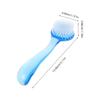Beaupretty 3pcs Gentle Exfoliating Face Scrubber Brush Soft Bristle Facial Cleansing Tools for Deep Cleaning and Skin Care Goat and Ox Horn Brushes for Home and Travel view 2