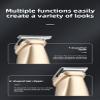Waterproof Hair Trimmer Set, LCD Display, USB Rechargeable, Multiple Attachments for Hair, Beard, Body, Nose view 3