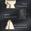 Waterproof Hair Trimmer Set, LCD Display, USB Rechargeable, Multiple Attachments for Hair, Beard, Body, Nose view 4
