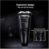 Electric Razor Shaver for Men,Wet&Dry Metal IPX7 Waterproof Removable Beard Hair Trimmer Mens Rotary Shavers Included Charging Adapter view 3