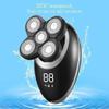 Electric Shavers for Men, 5 in 1 IPX7 Waterproof Electric Shaver Razor for Men Beard Hair Trimmer Rechargeable Bald Head Shaving Machine LCD Display Grooming Kit view 4