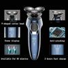 Electric Razor, Electric Shavers for Men, Dry Wet Waterproof Mens Rotary Facial Shaver, Face Shaver Cordless Travel USB Rechargeable with Beard Trimmer LED Display for Shaving Husband Dad view 3