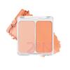 2aN Dual Color Face Blusher, Buildable & Blendable Cheek Color, Natural & Vibrant Finish, Long-Lasting Powder Blush, Blends Easily with Natural Skin Tones, Korean Beauty (12 Orange Flare) view 1