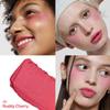 2aN Pocket Cotton Blurring stick (05 Ruddy Cherry, 0.12oz)  2-in-1 Lip and Cheek Soft Blur Stick, Cloudy Matte Finish, Tone-on-Tone Makeup, Lightweight Watercolor Texture view 3