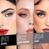 5 Pcs Ultimate Eyebrow Retractable Definer Pencils,Dual-Sided Natural Soft Textured Eyebrow Pencil, for Daily Look Eyebrow Makeup,Brow Brush,Fine Tip (2*black+2*milk tea+grey) view 2