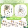 Leelosp 24 Pcs Mini Eucalyptus Baby Shower Soap Party Favor Thank You Gift view 2