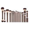 20pcsProfessional Makeup Brush Set, Rose Gold handle, Synthetic Bristles view 2
