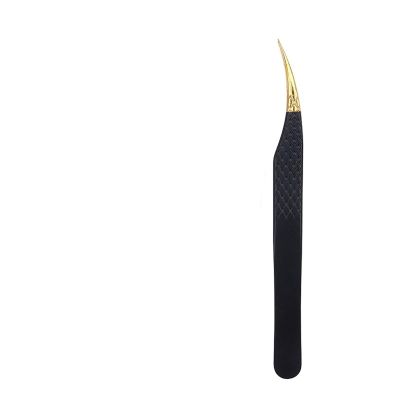 Anti-static Stainless Steel Eyelashes Tweezers Lashes Extension Supplies Industrial Precision Eyebrow Tweezer Makeup Tools(AA291-03)