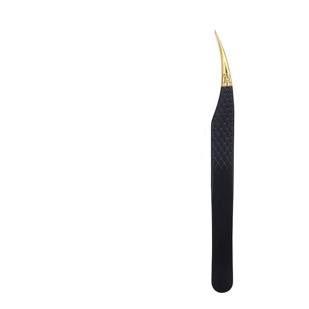 Anti-static Stainless Steel Eyelashes Tweezers Lashes Extension Supplies Industrial Precision Eyebrow Tweezer Makeup Tools(AA291-03)