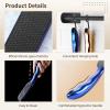 2 Pcs Nano Glass Foot Files, Long-Handled Foot Scrubbers, Hard Skin Removers with Non-Slip Ergonomic Handle, Beyond The Cream Foot File with Hooks for Men and Women view 3