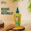 Vatika Naturals Curls Vitamin Castor Hair Oil, 100 ml, Hair Oil for Curls, Prevent Split Ends, Boost Hair Growth, Nourishes & Conditions Hair & Dandruff control, Castor Seed Oil view 2