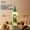 Vatika Naturals Curls Vitamin Castor Hair Oil, 100 ml, Hair Oil for Curls, Prevent Split Ends, Boost Hair Growth, Nourishes & Conditions Hair & Dandruff control, Castor Seed Oil view 4
