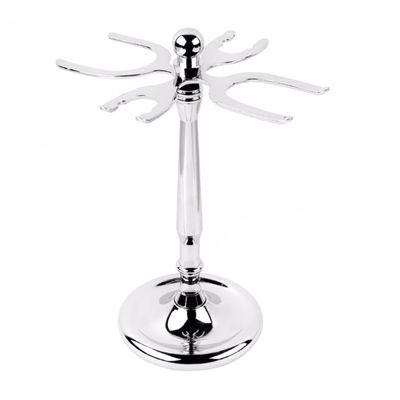 FOMIYES Men's Razor Shaving Brush Holder Bathroom Razor Stand Hair Beard Shaving Tools Storage Nonslip Base