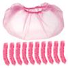 FOYTOKI Beauty Tray Bag 300pcs Disposable Wash Basin Liners Pink Bowl Liners Salon Supplies view 1