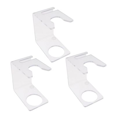 Didiseaon 3pcs Razor Brush Stand Compact Shaving Tool Organizer for Men for Bathroom and Barbershop Use Space-saving Storage for Beard and Hair Care
