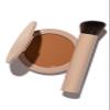 No Makeup Makeup Foundation + Brush Duo, Cream-Balm Formula Conceals, Corrects, and Camouflages with Skin-Tone Adaptive Flexshade Technology, Buildable, Long-Lasting, Cruelty-Free, Vegan, Golden Tan view 1