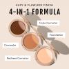 No Makeup Makeup Foundation + Brush Duo, Cream-Balm Formula Conceals, Corrects, and Camouflages with Skin-Tone Adaptive Flexshade Technology, Buildable, Long-Lasting, Cruelty-Free, Vegan, Golden Tan view 4