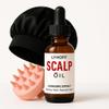 Hair Growth Oil with Ultrasonic Micronized Rosemary, Nettle & Jojoba Oil  Deep Absorption Treatment for Hair Regrowth & Thinning Hair  Vegan, Chemical-Free  Bonnet & Massager Included  2oz view 1