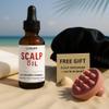Hair Growth Oil with Ultrasonic Micronized Rosemary, Nettle & Jojoba Oil  Deep Absorption Treatment for Hair Regrowth & Thinning Hair  Vegan, Chemical-Free  Bonnet & Massager Included  2oz view 4