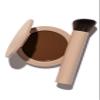 No Makeup Makeup Foundation + Brush Duo, Cream-Balm Formula Conceals, Corrects, and Camouflages with Skin-Tone Adaptive Flexshade Technology, Buildable, Long-Lasting, Cruelty-Free, Vegan, Deep view 1
