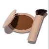 No Makeup Makeup Foundation + Brush Duo, Cream-Balm Formula Conceals, Corrects, and Camouflages with Skin-Tone Adaptive Flexshade Technology, Buildable, Long-Lasting, Cruelty-Free, Vegan, Dark view 1