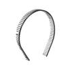 IMIKEYA Headband Comb Teeth Women Hairband Metal Hair Loop 80 Long Teeth Stylish and Comfortable for Elder Ladies view 1