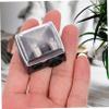 FOMIYES 4pcs Eyeliner Pencil Sharpener Waterline Brow Pen Sharpener Makeup Pen for Women Double Hole Cosmetic Tool School Office Supplies view 2