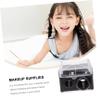 FOMIYES 4pcs Eyeliner Pencil Sharpener Waterline Brow Pen Sharpener Makeup Pen for Women Double Hole Cosmetic Tool School Office Supplies view 4