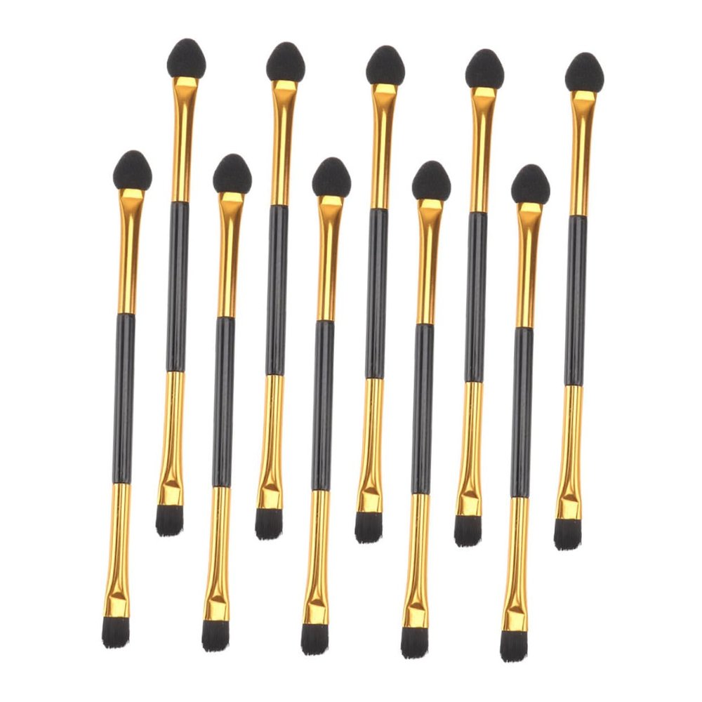 IMIKEYA 20pcs Dual-ended Eyeshadow Applicator Makeup Brush for Easy Application Tool for Travel and Everyday Use Suitable for Beginners and Makeup Artists